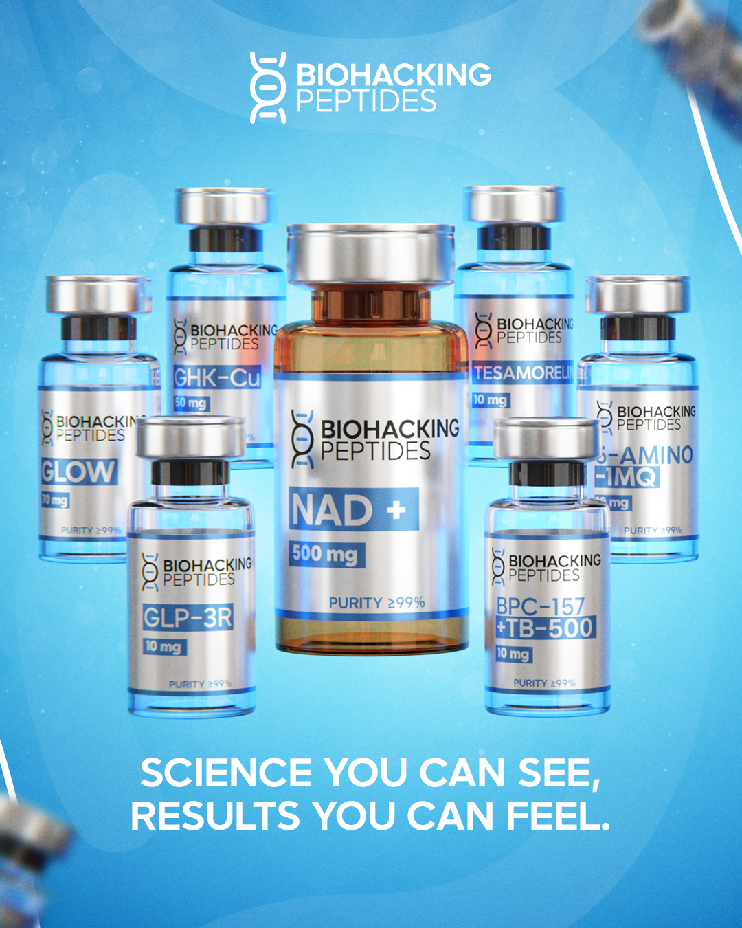 BioHacking Peptides - Science you can see, Results you can feel