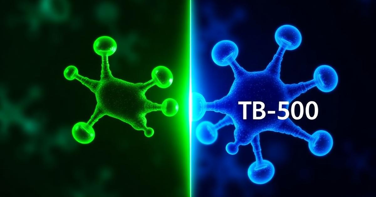 BPC-157 vs TB-500: ¿Cuál Péptido de Recuperación Elegir?