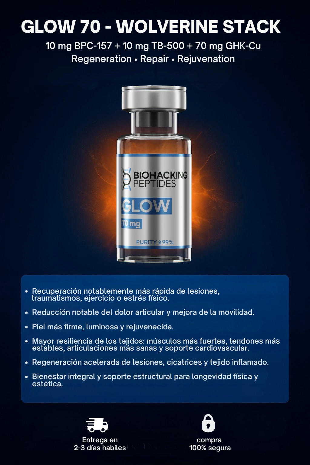 GLOW Péptidos Info 1