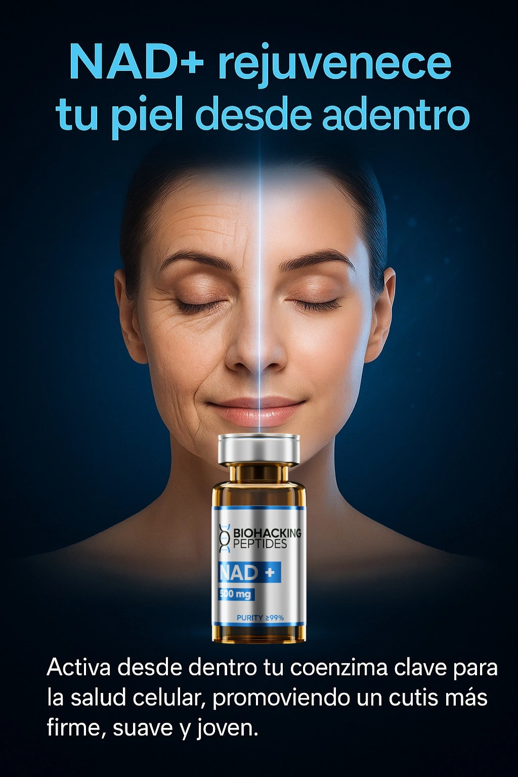 NAD+ rejuvenece tu piel desde adentro