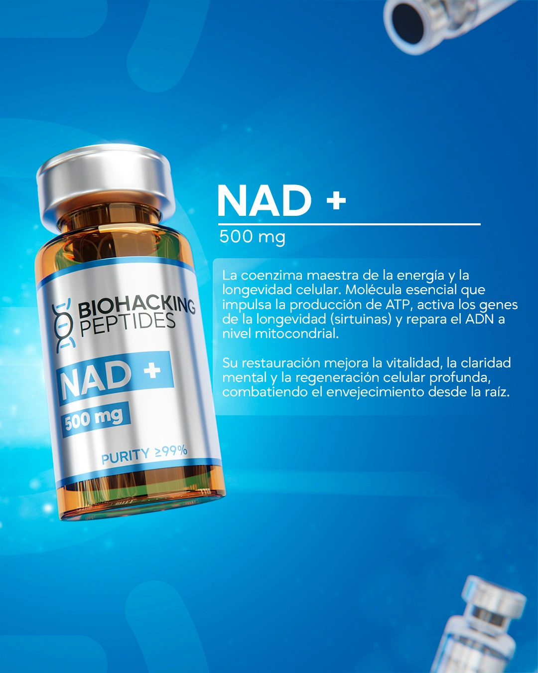 NAD+ información del producto