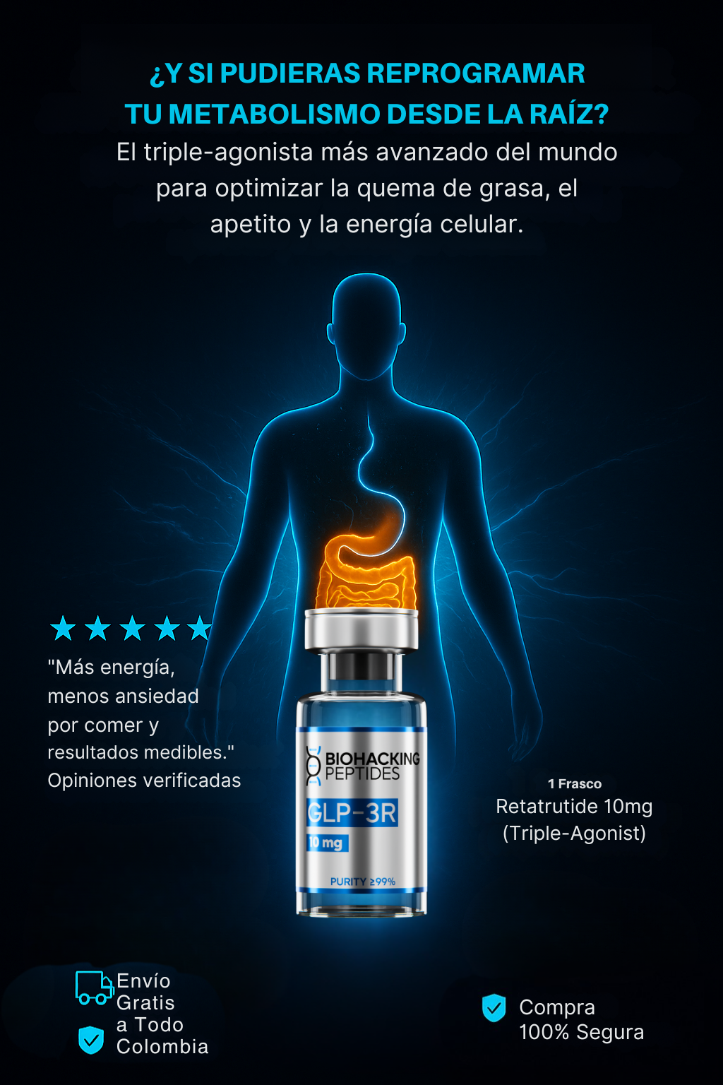 Reprograma tu metabolismo desde la raíz